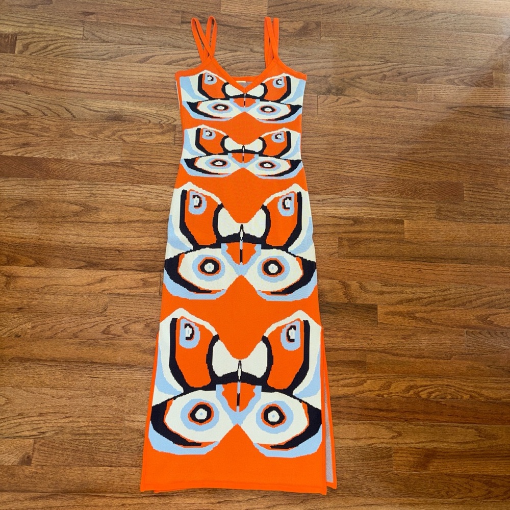 Alexis butterfly dress